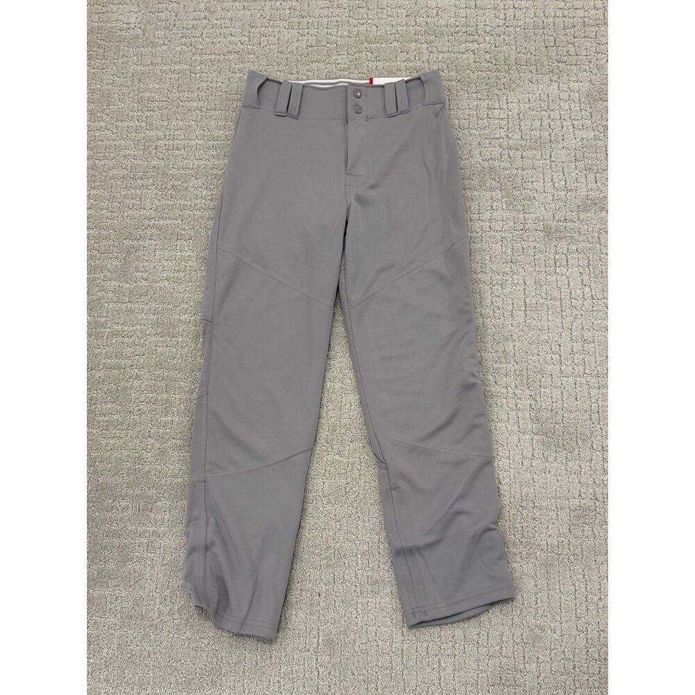 Alleson Athletic Youth Baseball Pants - Size Medium - Gray